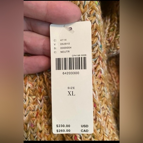 Anthropologie Golden Knit Sweater Cardigan - Picture 7 of 9